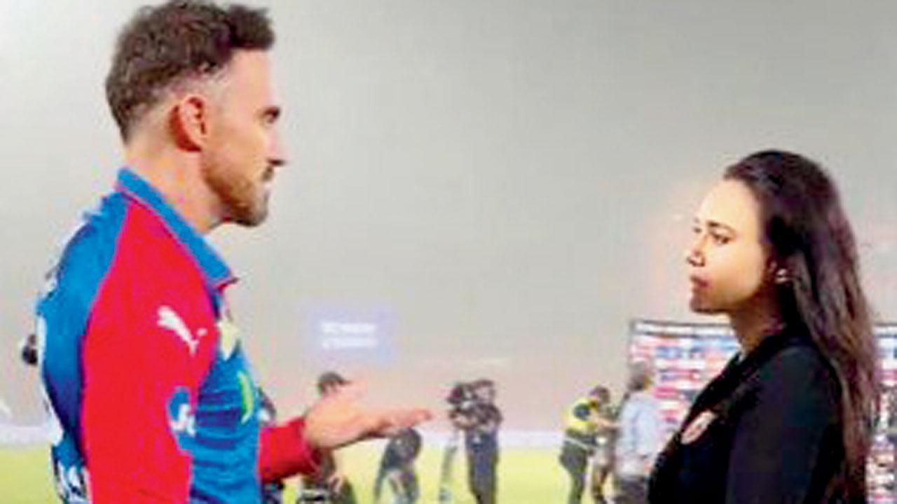 ફાફ ડુ પ્લેસી, પ્રીતિ ઝિન્ટા