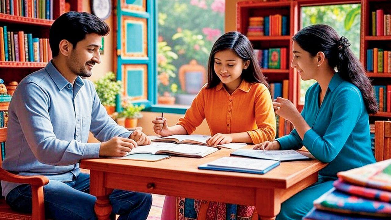 અમારા બાળકની સ્કૂલ તો અમારા ઘરમાં જ છે