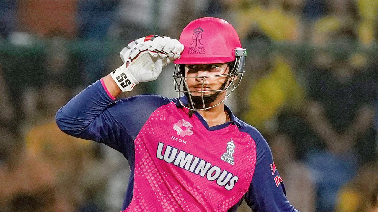 વૈભવ સૂર્યવંશી ૩૩ બૉલમાં ૫૭ રનની જબરદસ્ત ઇનિંગ્સ રમ્યો