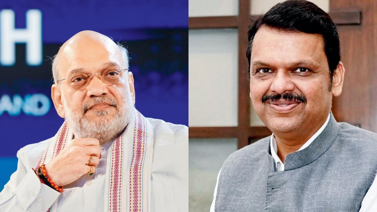 અમિત શાહ અને દેવેન્દ્ર ફડણવીસ