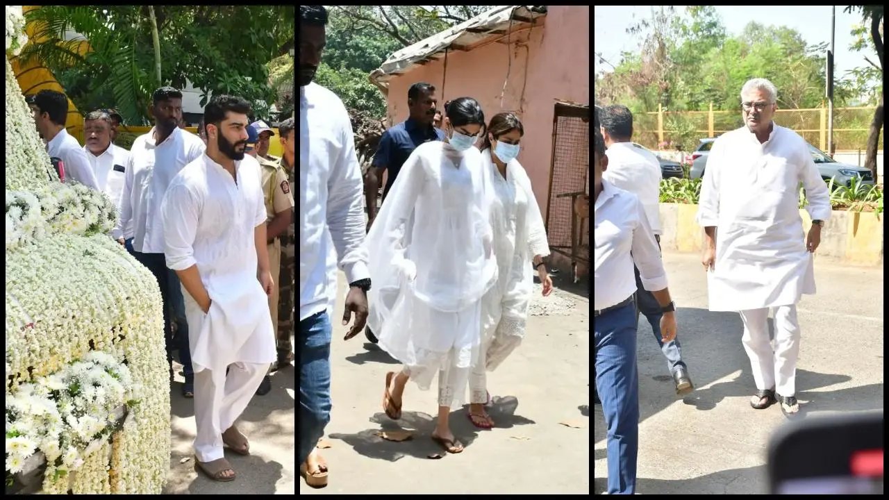 Photos: અનિલ કપૂરની માતાના અંતિમ સંસ્કારમાં કરણ જોહર, અરબાઝ ખાન અને અન્ય સેલેબ્સ