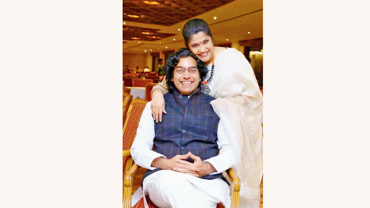 આશુતોષ રાણા અને ઍક્ટ્રેસ રેણુકા શહાણે