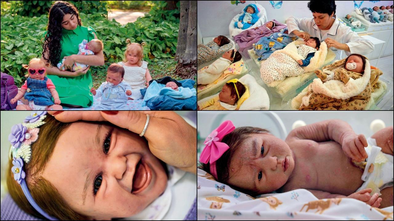 રિયલિસ્ટિક બેબીઝ બ્રાઝિલમાં બહુ ટ્રેન્ડમાં