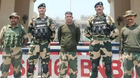 આજે BSF જવાન પૂર્ણમ કુમાર શૉ, જે 23 એપ્રિલ 2025 થી પાકિસ્તાન રેન્જર્સની કસ્ટડીમાં હતા, તેમને ભારતને સોંપવામાં આવ્યા: BSF