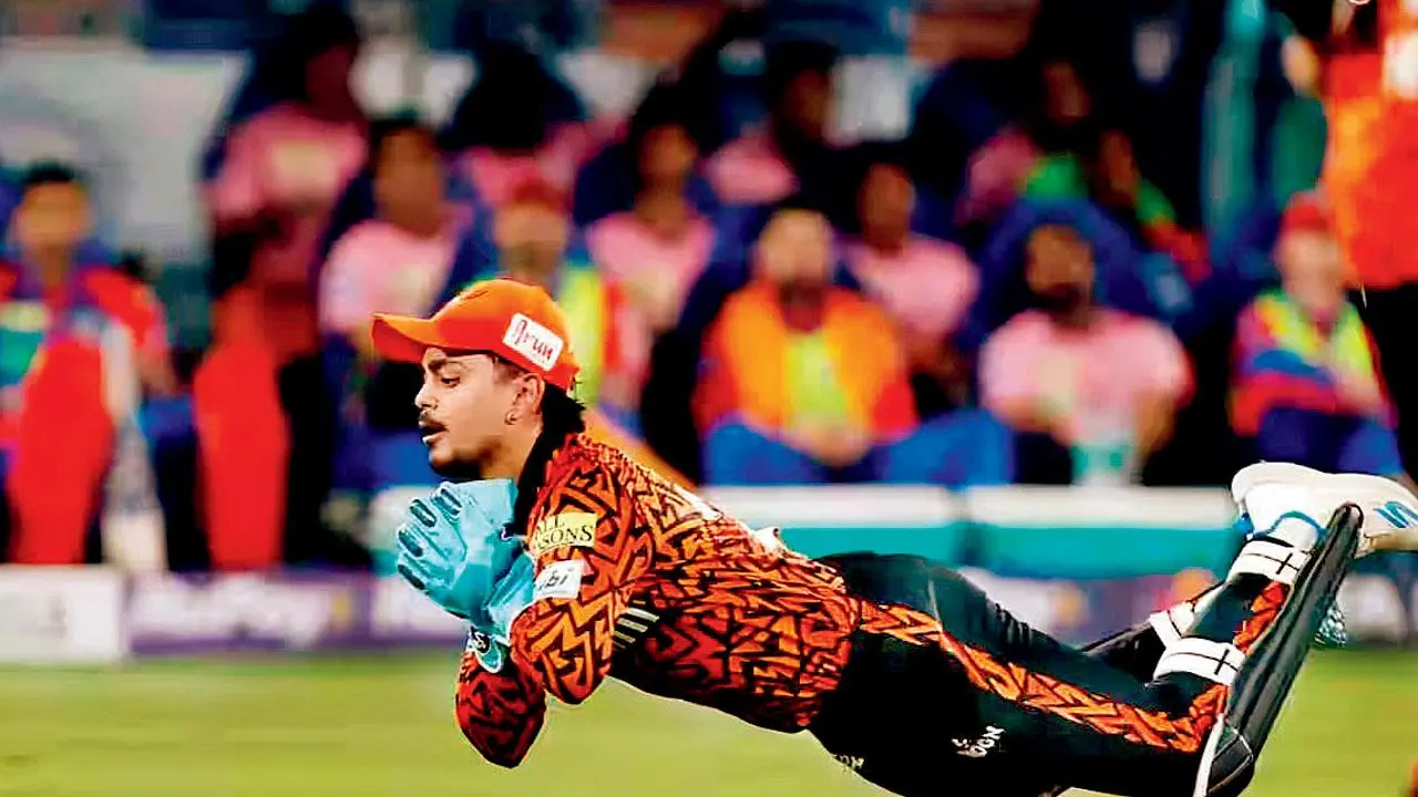હરીફ ટીમના ટૉપ-ફોર બૅટર્સના કૅચ પકડનાર IPL ઇતિહાસનો પહેલો પ્લેયર બન્યો કિશન