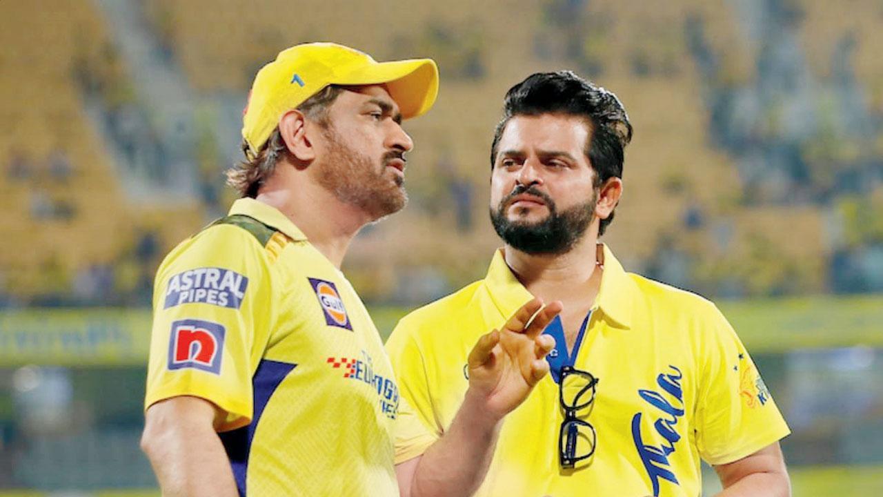 મહેન્દ્ર સિંહ ધોની, સુરેશ રૈના