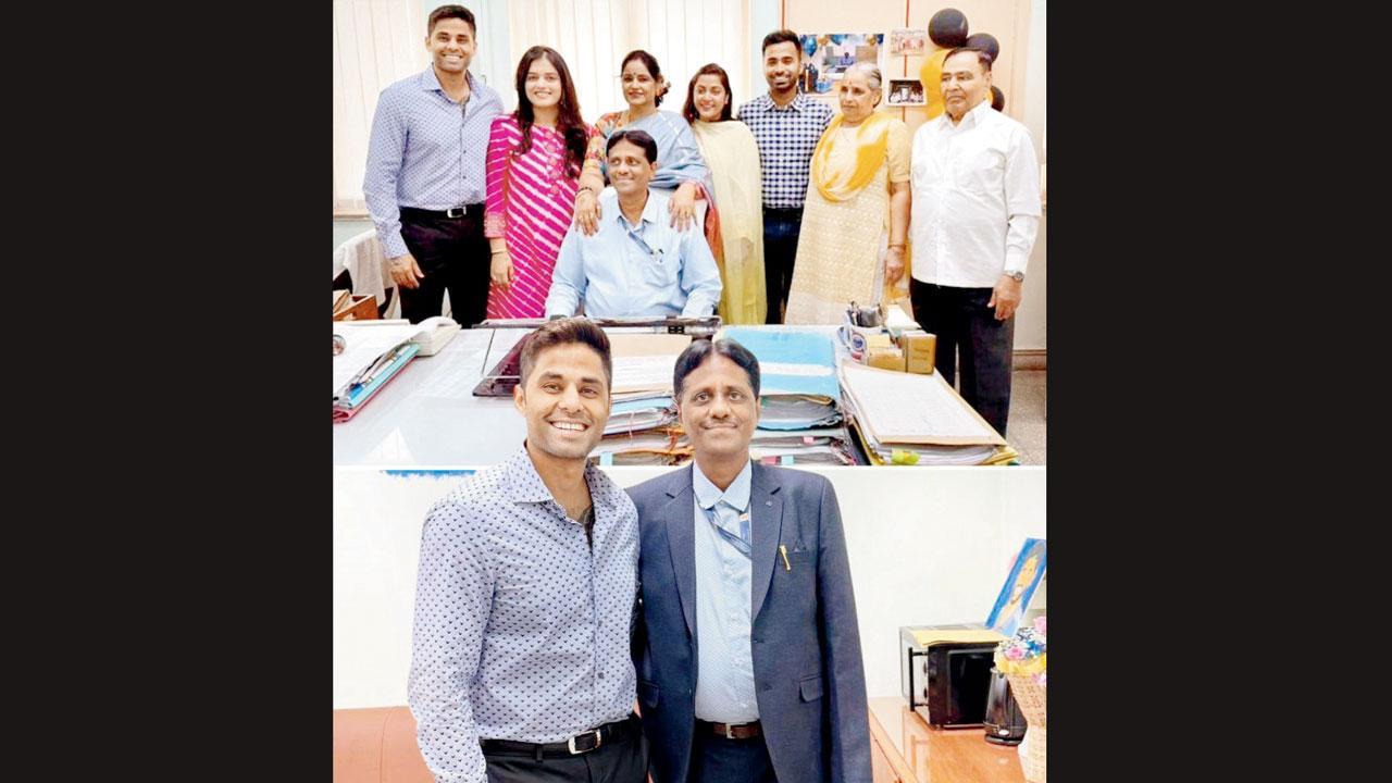 પપ્પાની રિટાયરમેન્ટ ઇવેન્ટમાં પરિવાર સાથે હાજર રહ્યો સૂર્યા.