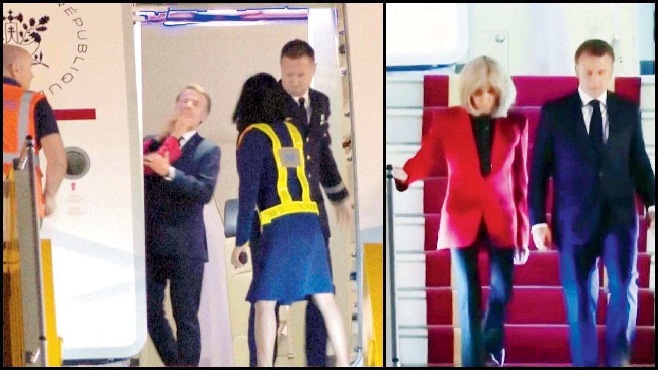 ફ્રાન્સના પ્રેસિડન્ટ ઇમૅન્યુઅલ મૅક્રૉનનો એક વિડિયો વાઇરલ થઈ રહ્યો