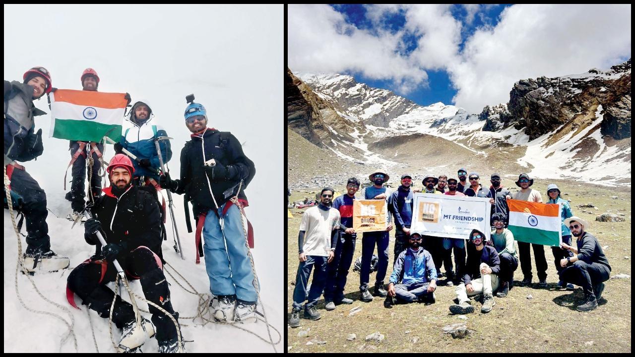 ૧૭,૩૪૬ ફુટ ઊંચા માઉન્ટ ફ્રેન્ડશિપ શિખર પર પહોંચીને ગુજરાતના યુવાનોએ તિરંગો લહેરાવવા સાથે દેશના અન્ય યુવાનોમાં નશાવિરોધી જાગૃતિ માટેનો મેસેજ ફેલાવ્યો હતો. 