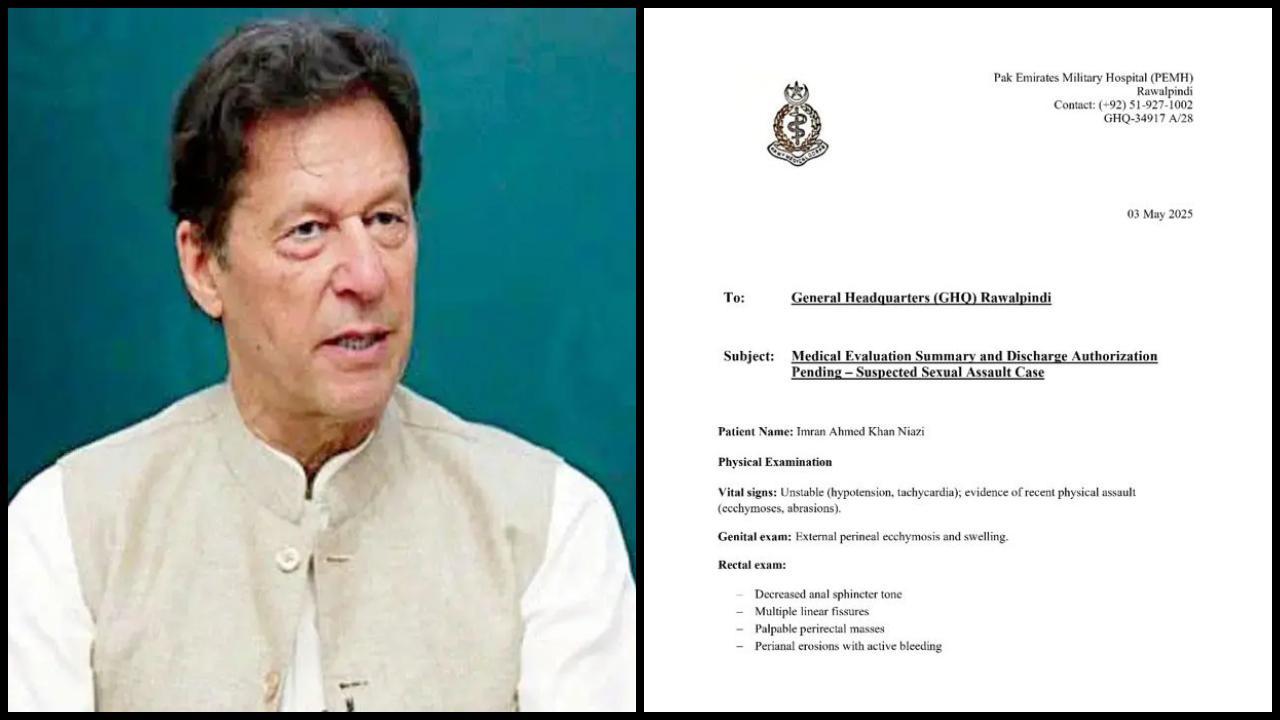 ઇમરાન ખાન અને વાયરલ પોસ્ટ (તસવીર: સોશિયલ મીડિયા)