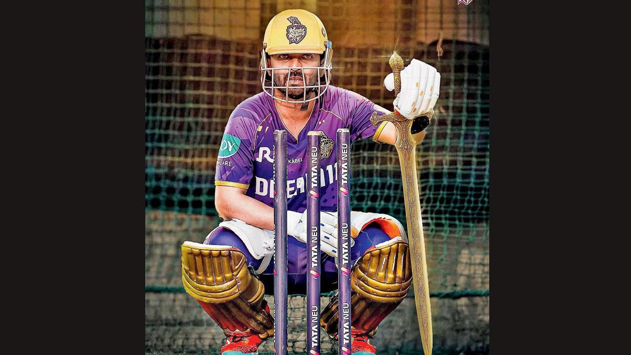 થોડા દિવસ પહેલાં કલકત્તાએ શૅર કર્યો હતો અજિંક્ય રહાણેનો આ શાનદાર ફોટો.