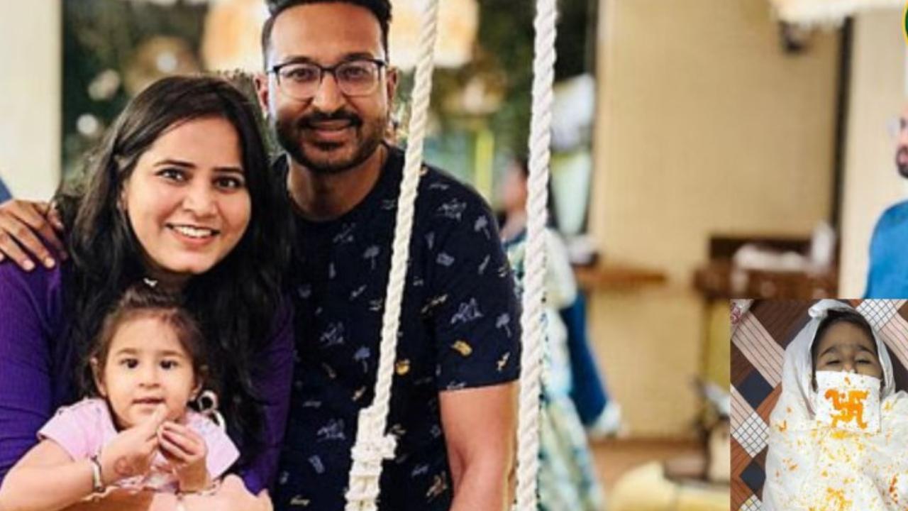 બાળકી તેના માતા પિતા સાથે (તસવીર: સોશિયલ મીડિયા) 