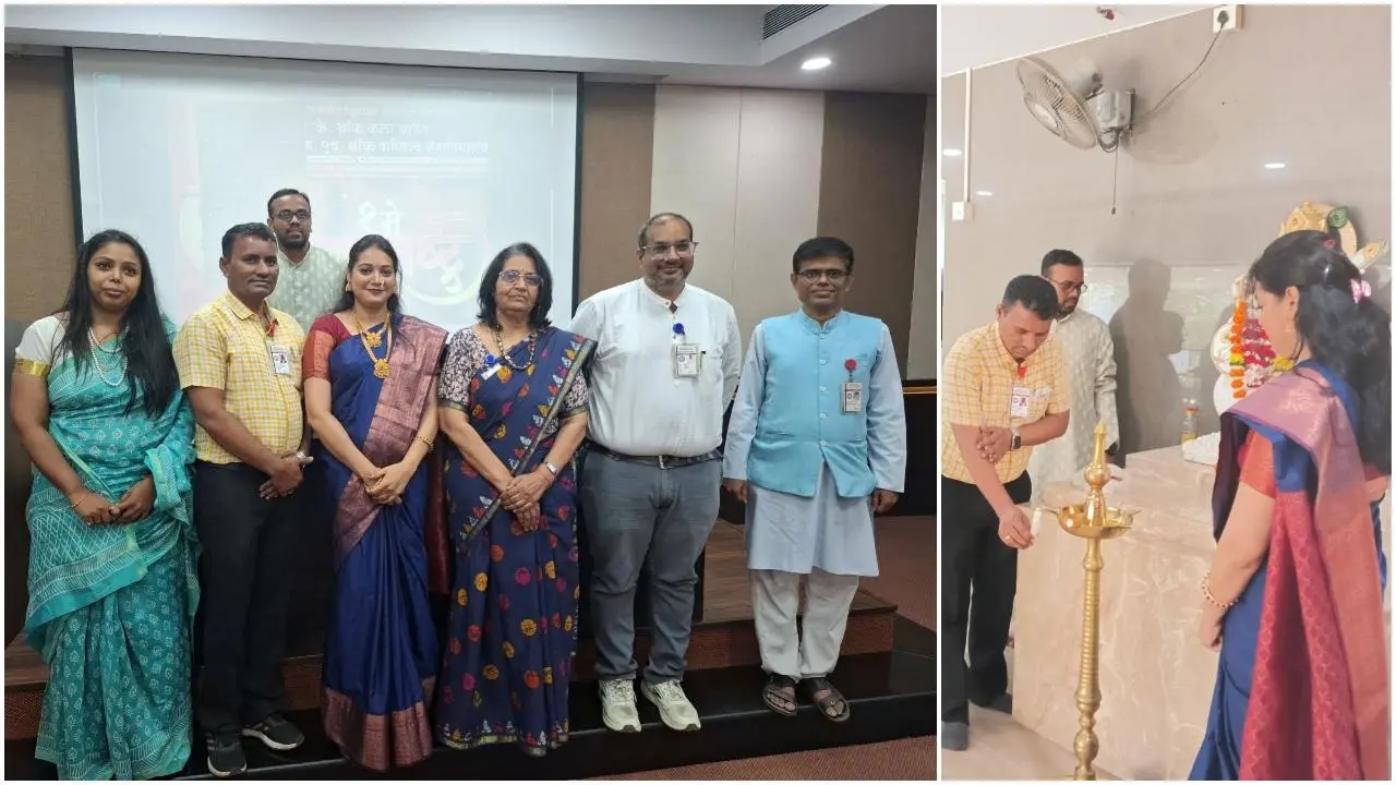 કાંદિવલીની બી.કે.શ્રોફ કૉલેજે હટકે રીતે ઊજવ્યો `મહારાષ્ટ્ર દિવસ`- આ તસવીરો જુઓ