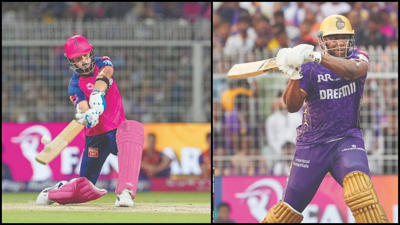 આન્દ્રે રસેલ અને રિયાન પરાગ