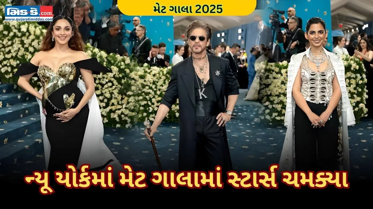 મેટ ગાલા 2025: ન્યૂ યોર્કમાં ફેશન ઇવેન્ટમાં બૉલિવુડ સ્ટાર્સ ચમક્યા