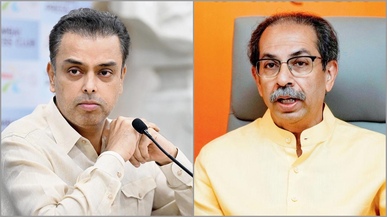 મિલિંદ દેવરા, ઉદ્ધવ ઠાકરે