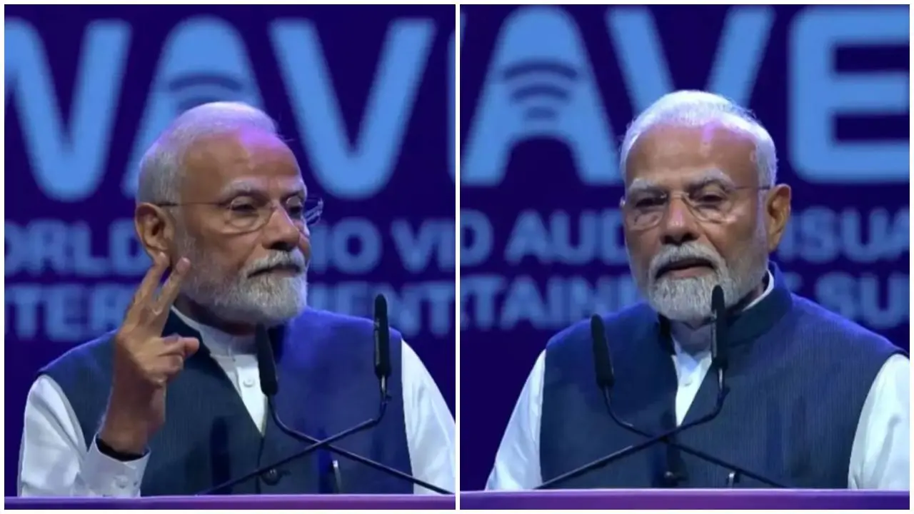 મુંબઈમાં PM મોદીએ WAVES સમિટ 2025નું ઉદ્ઘાટન કર્યું, જુઓ ફોટોઝ