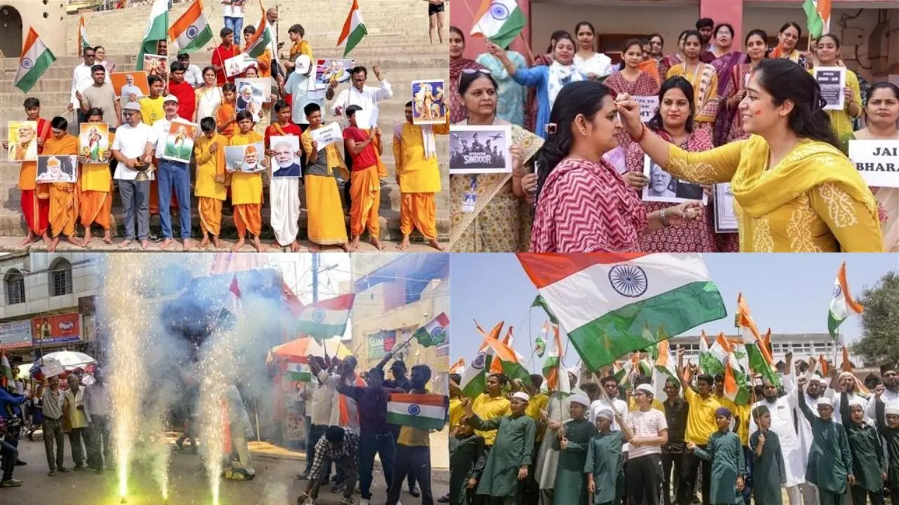 ‘ઓપરેશન સિંદૂર’ની ભારતીયોએ કરી ઉજવણી, નાગરિકોએ ભારતીય સશસ્ત્ર દળોને આપી સલામી