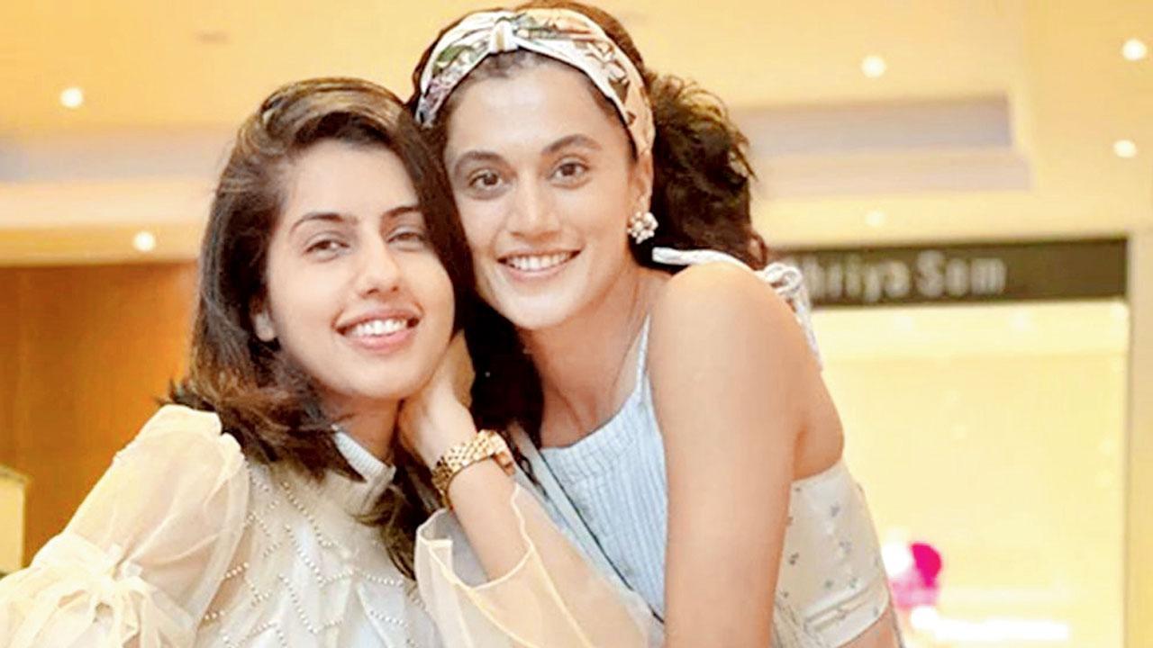 તાપસી પન્નુએ તેની બહેન શગુન પન્નુ