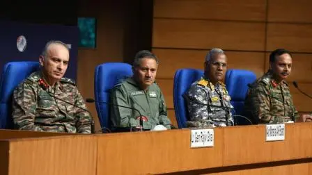 DGMO પ્રેસ બ્રીફિંગ (તસવીર સૌજન્ય મિડ-ડે)