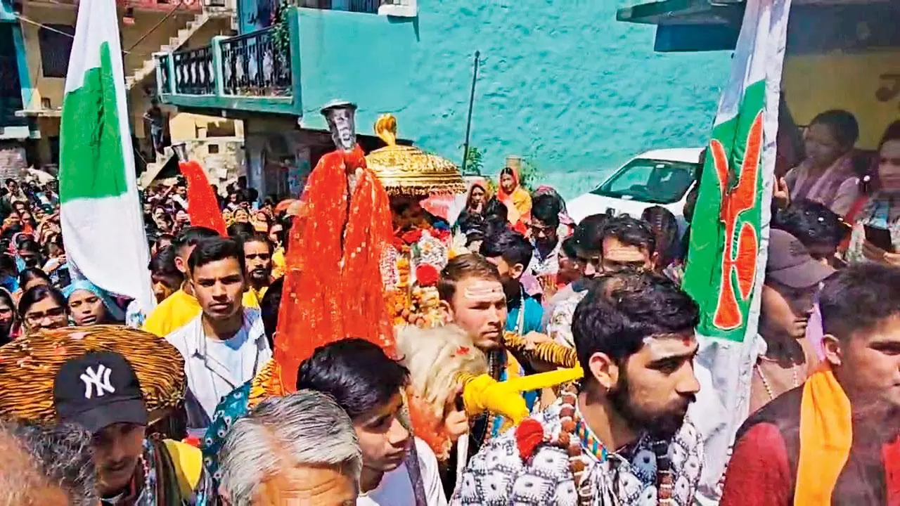 ભગવાન રુદ્રનાથની ડોલી ચોથા કેદાર માટે રવાના