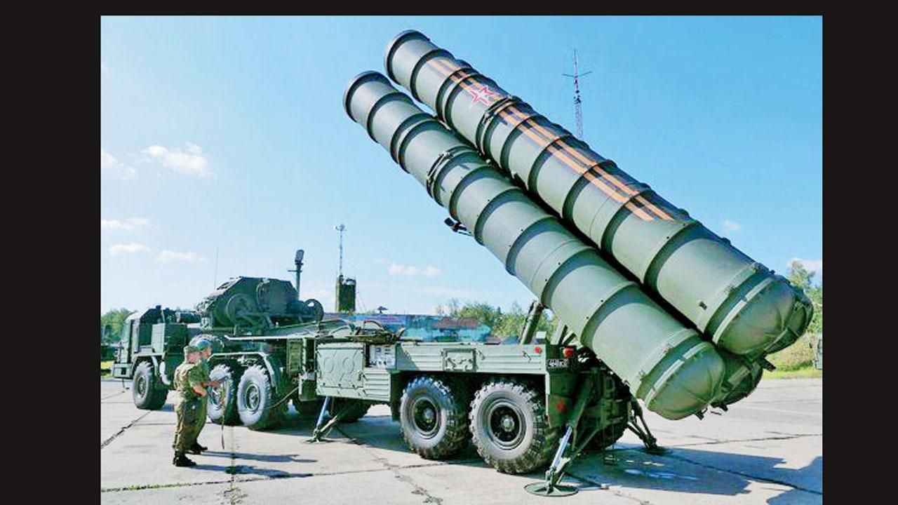 ઍર ડિફેન્સ મિસાઇલ સિસ્ટમ S400 તહેનાત કરી