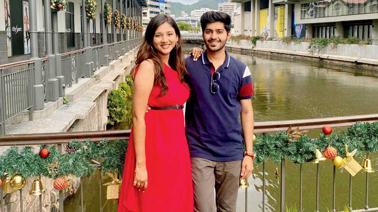 પત્ની નેહા સાથે સાગર