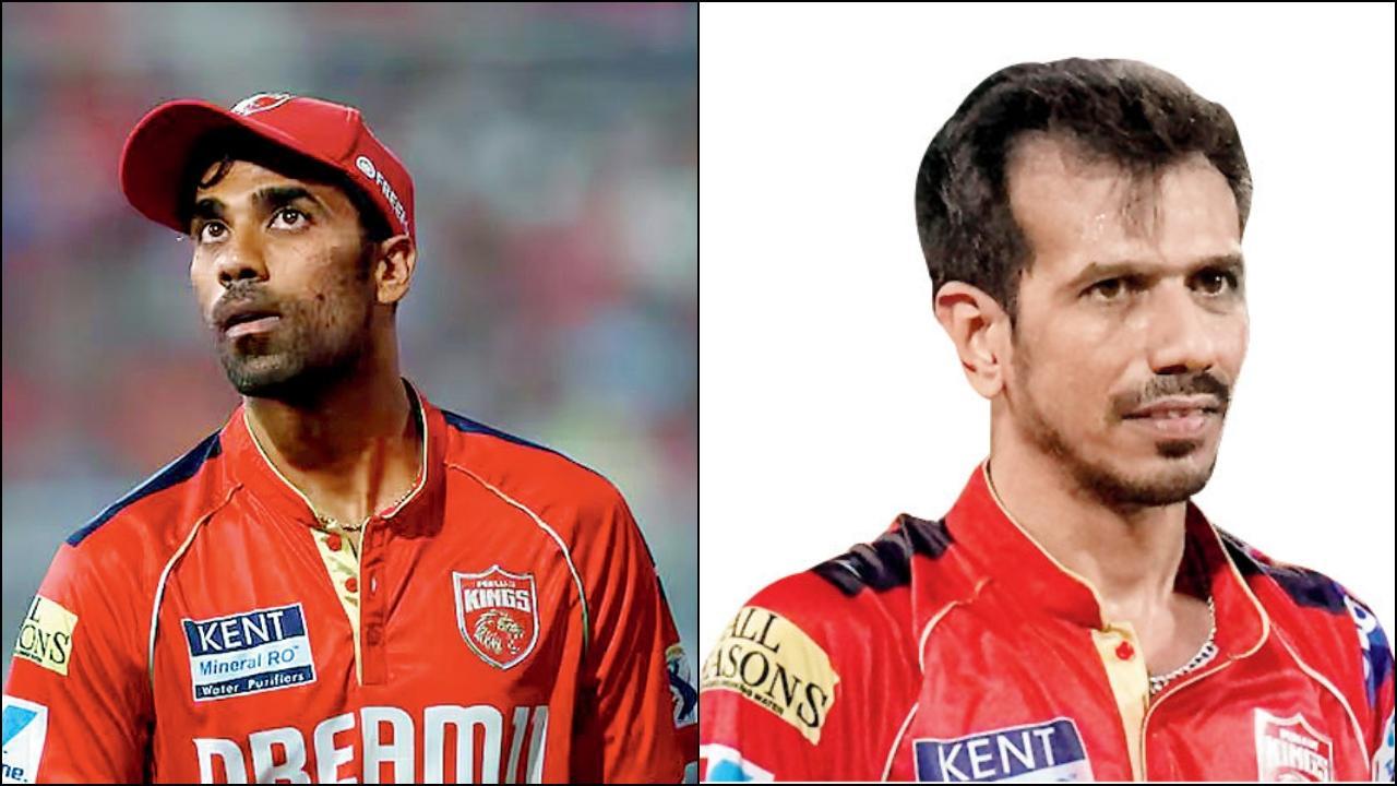 શશાંક સિંહ, યુઝી ચહલ