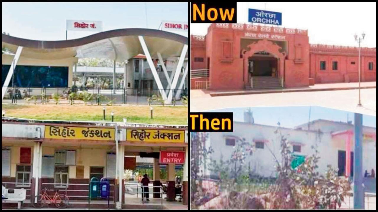 ૧૦૩ અમૃત ભારત રેલવે-સ્ટેશનોનું વર્ચ્યુઅલ લોકાર્પણ કર્યું