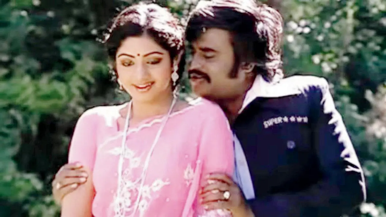 રજનીકાન્ત અને શ્રીદેવી
