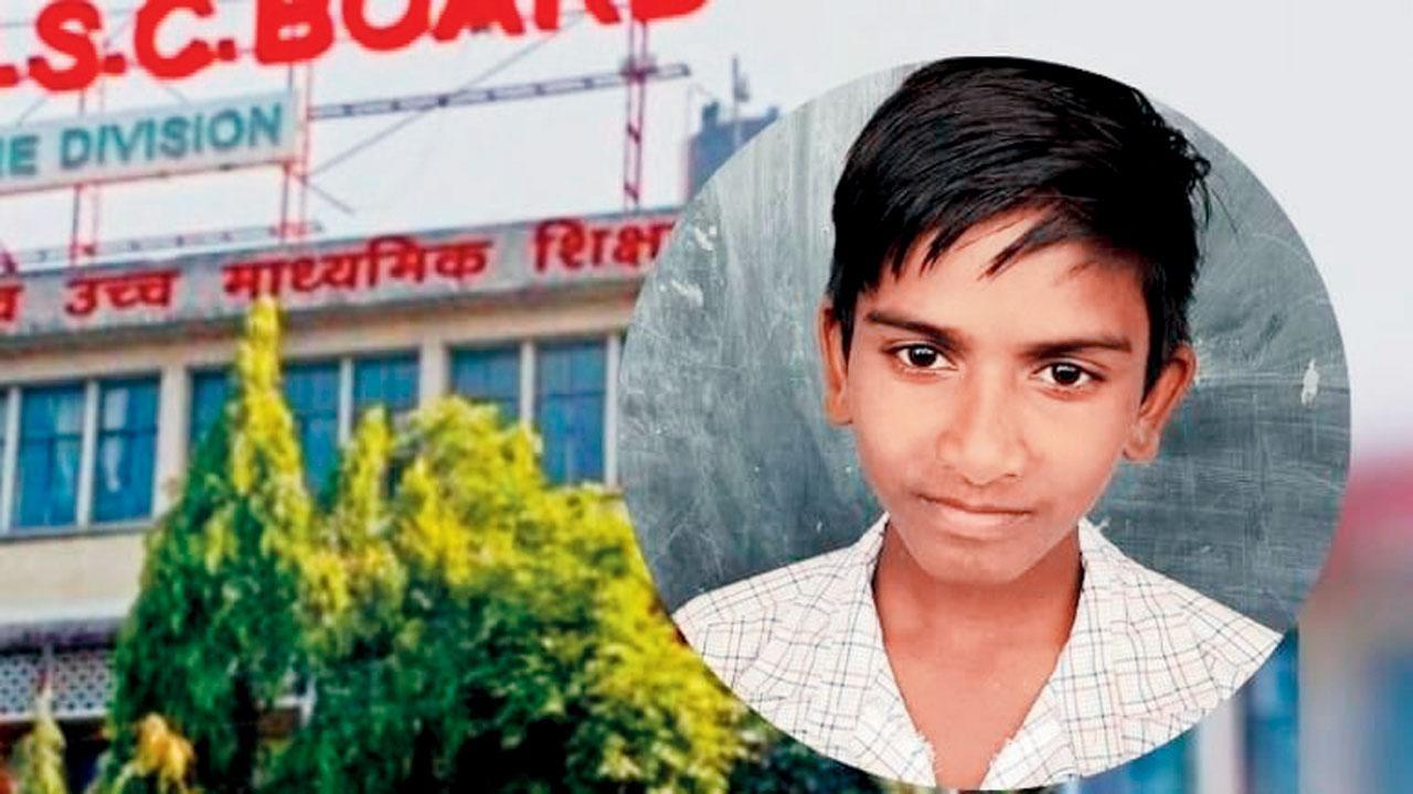 નંદુરબારની સ્કૂલનો વિદ્યાર્થી કૉન્ગ્રેસ લાડકા વાસ્કલે.