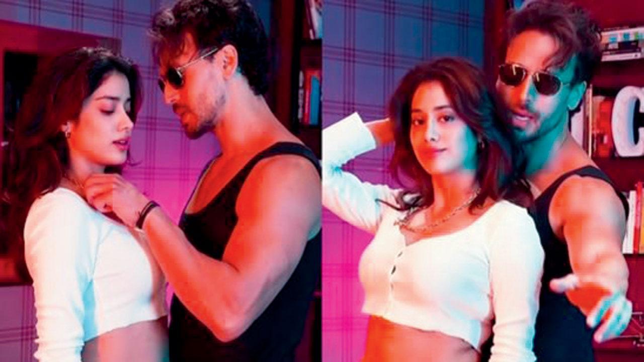 જાહ્‍નવી કપૂર, ટાઈગર શ્રોફ