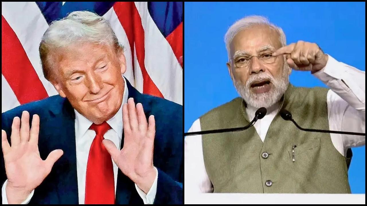 ડોનલ્ડ ટ્રમ્પ અને નરેન્દ્ર મોદી (ફાઇલ તસવીર સૌજન્ય: મિડ-ડે) 