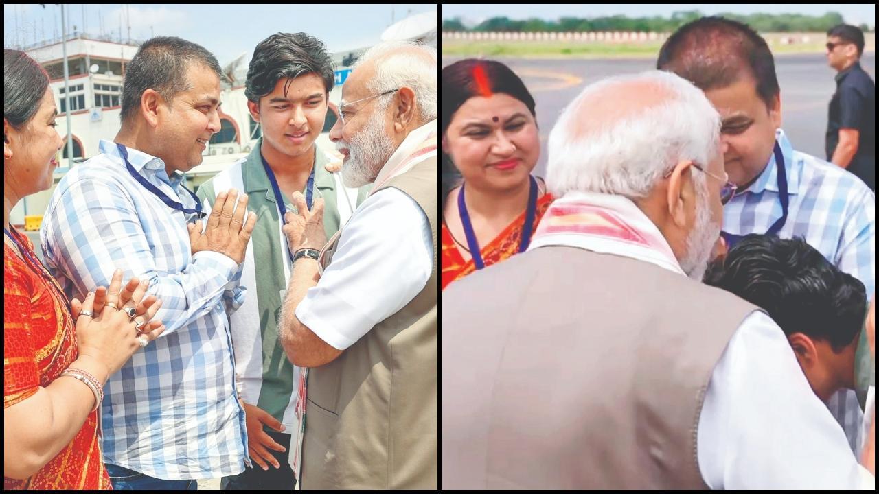 વડા પ્રધાન નરેન્દ્ર મોદી બિહારના વૈભવ સૂર્યવંશીને મળ્યા