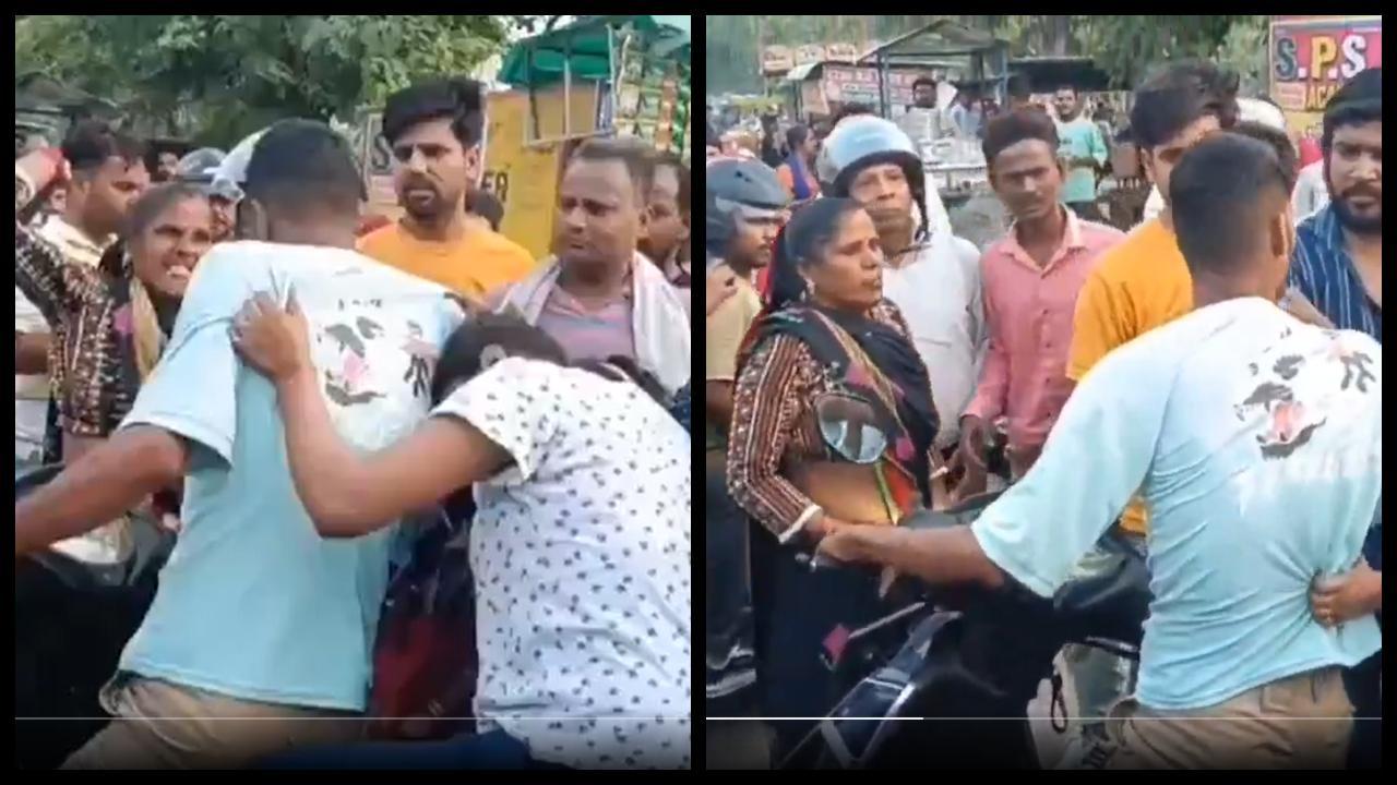 વાયરલ વીડિયોમાંથી સ્ક્રીન શૉટ (તસવીર: સોશિયલ મીડિયા)