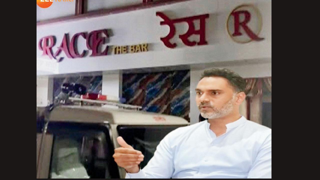 ગૃહરાજ્યપ્રધાન યોગેશ કદમે વાશીના બારમાં પહોંચીને કાર્યવાહી કરી હતી.