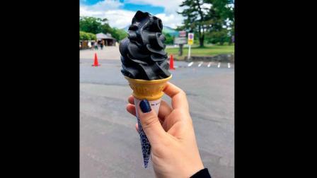 જપાનમાં જેટ બ્લૅક કલરના સૉલ્ટી અને સ્વીટ આઇસક્રીમની બોલબાલા વધી