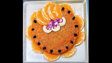 ફ્રેશ ઑરેન્જ બરફી કેક