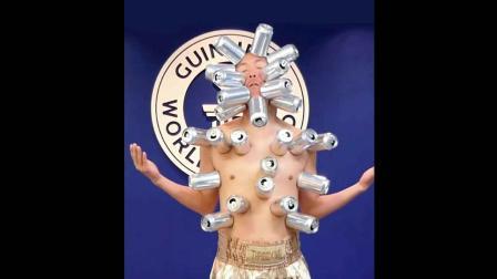 શરીરે પચીસ કેન ચિપકાવવાનો રેકૉર્ડ છે આ જૅપનીઝના નામે