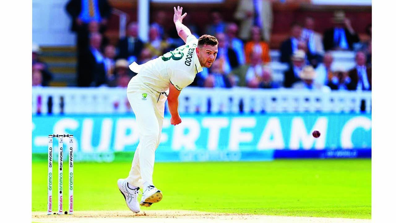 ઇંગ્લૅન્ડ સામે ઍશિઝની ઓપનિંગ મૅચમાંથી ઑસ્ટ્રેલિયન ફાસ્ટ બોલર જોશ હેઝલવુડ આઉટ