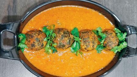 પાલક-કોફ્તા