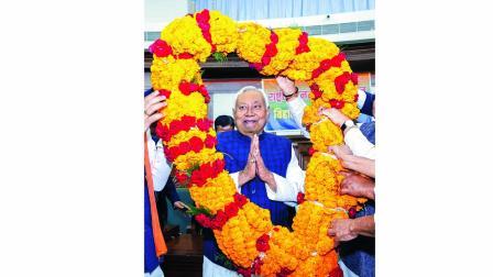 ગઈ કાલે નીતીશ કુમારને NDA વિધાનસભા પક્ષના નેતા ચૂંટી કાઢવામાં આવ્યા હતા.