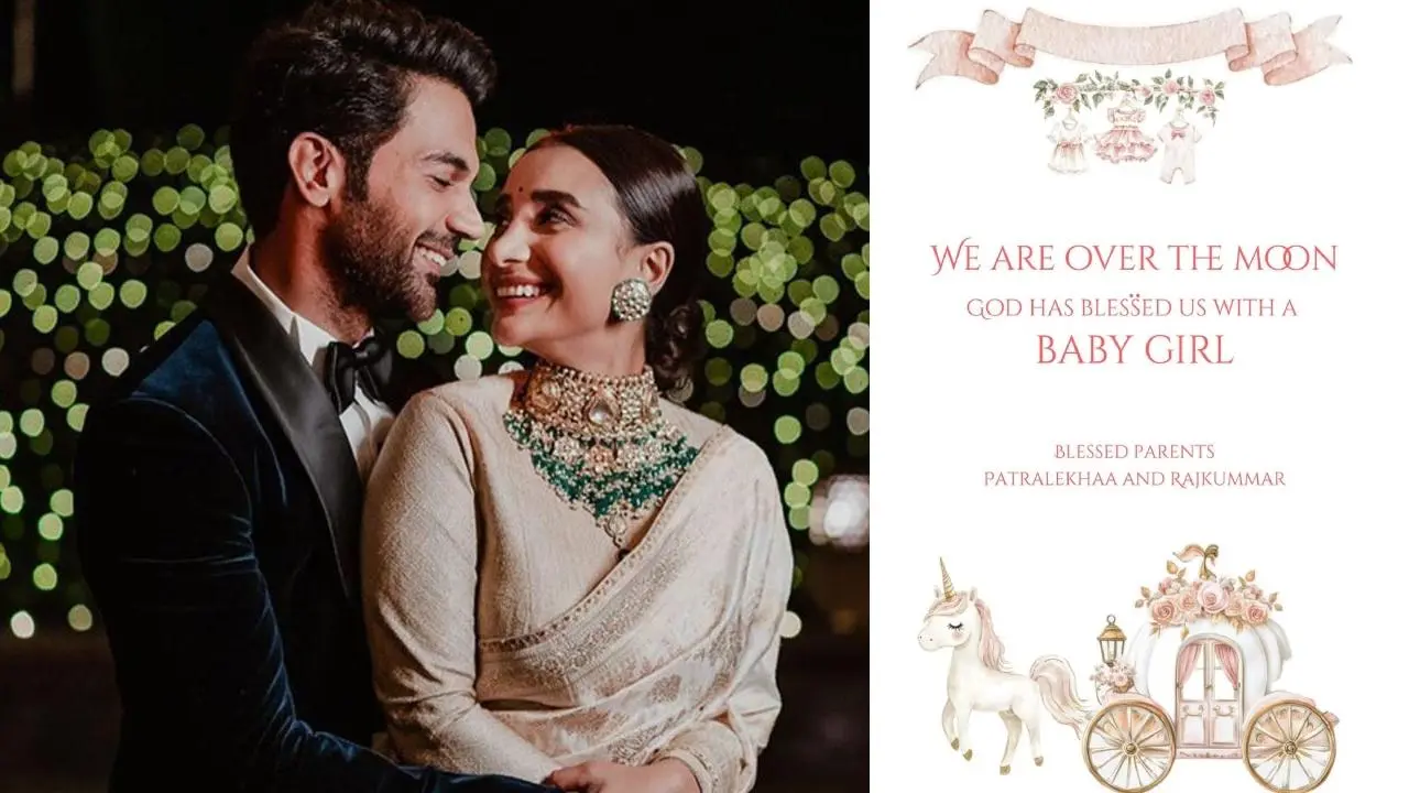 રાજકુમાર અને પત્રલેખા બન્યા દીકરીના પેરેન્ટ્સ