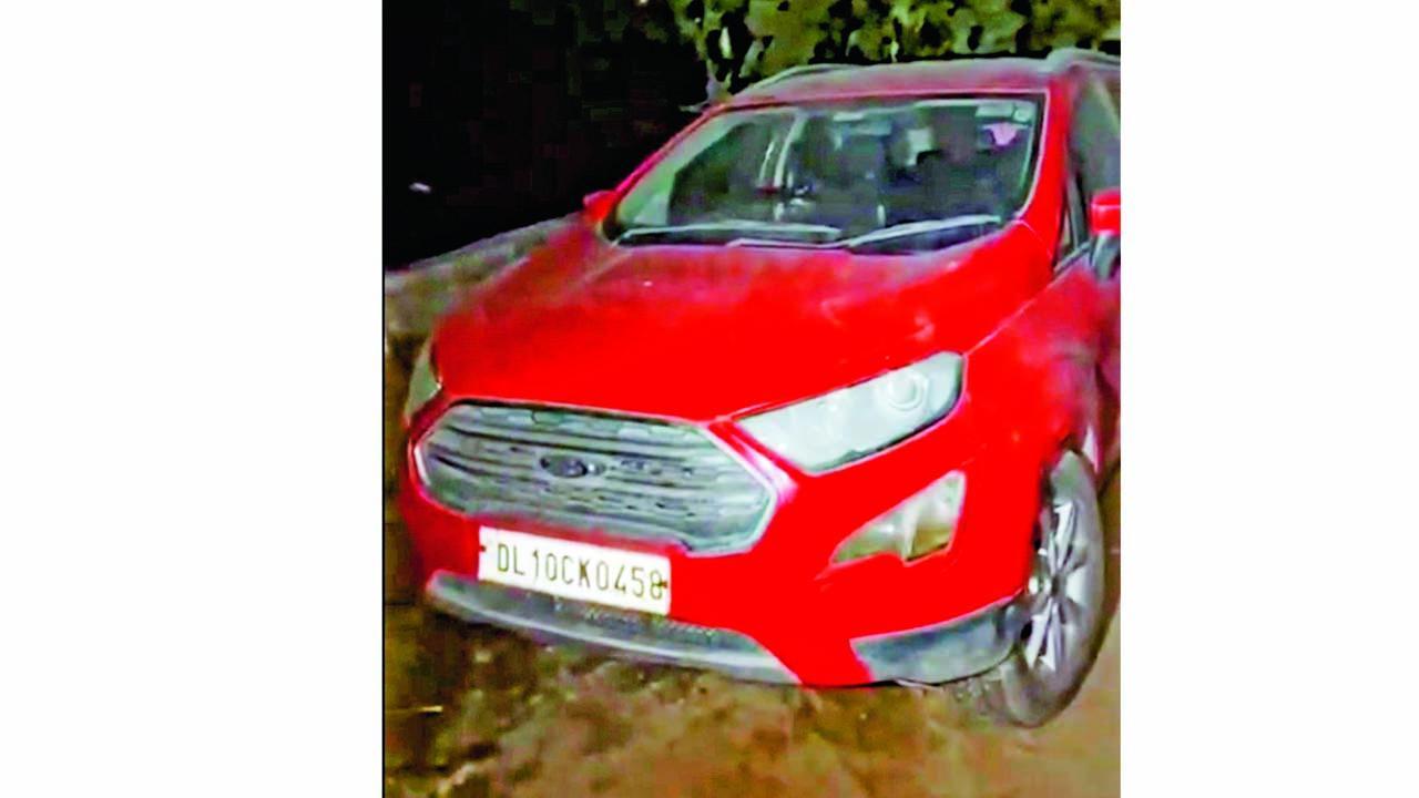 બીજી કાર હરિયાણામાંથી મળી