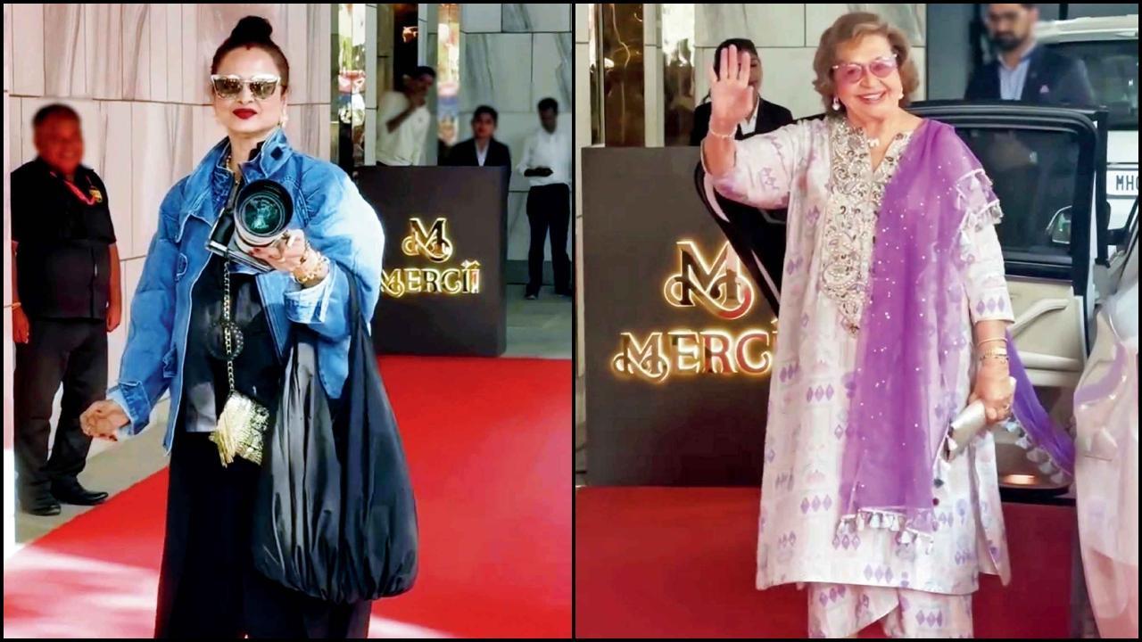 બર્થ-ડે હેલનનો, છવાઈ ગઈ રેખા