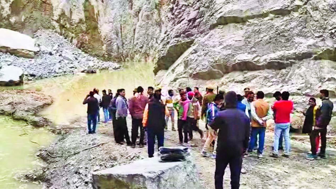 ખાણમાં ડ્રિલિંગ કામગીરી દરમ્યાન આ અકસ્માત થયો હોવાનું જાણવા મળે છે