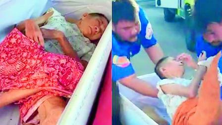 થાઇલૅન્ડમાં ૬૫ વર્ષનાં એક માજીને મૃત માનીને અંતિમ સંસ્કાર માટે કૉફિનમાં મૂકવામાં આવ્યાં