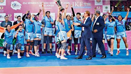 વિજેતા ભારતીય ટીમ