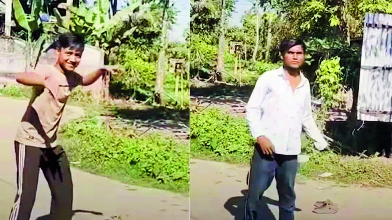 વાયરલ વીડિયોમાંથી સ્ક્રીન શૉટ