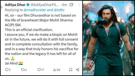 રણવીર સિંહ અને આદિત્ય ધરની પોસ્ટ